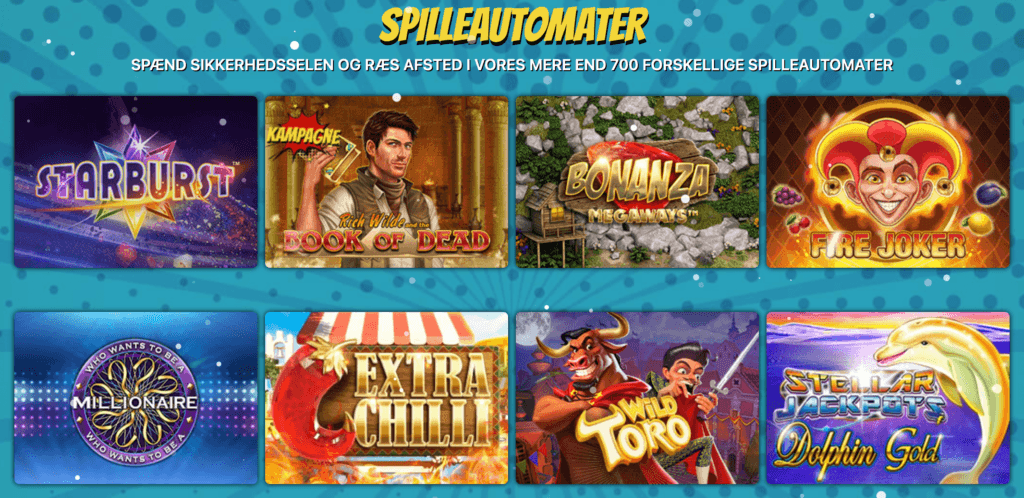 Kapow Casino Spilleautomater